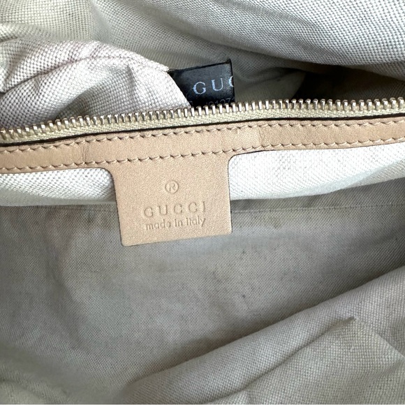 GUCCI GG Supreme Large Nice Dome Satchel - Picture 16 of 17